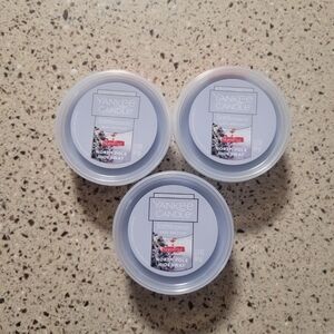 Lot of 3 Yankee Candle North Pole Hideaway Scenterpiece Easy Melt Cups 2.2oz Ea